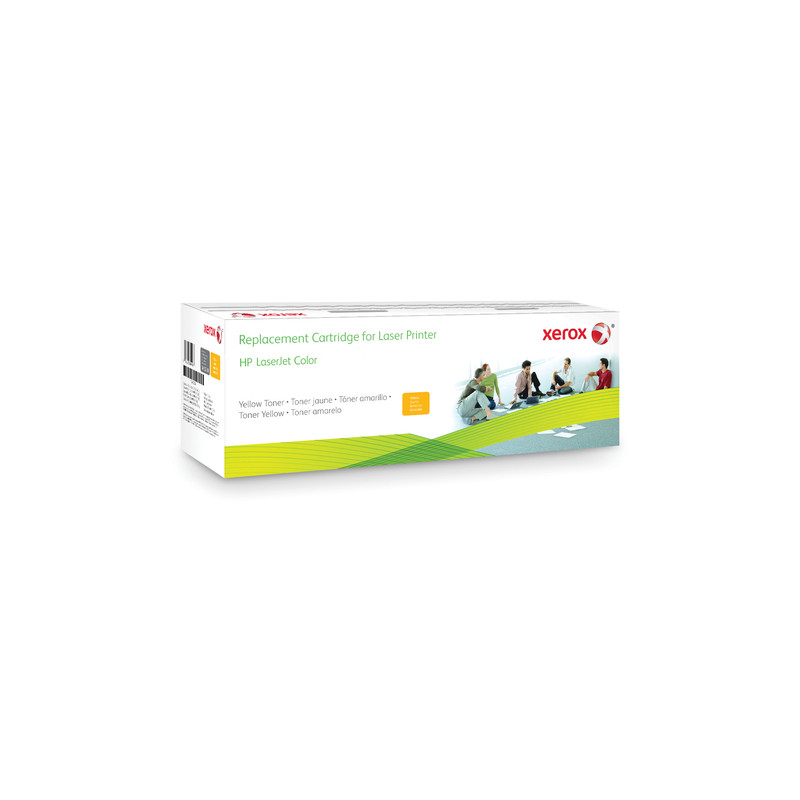 toner xerox giallo per hp cf362a. colour laserjet enterprise m552,