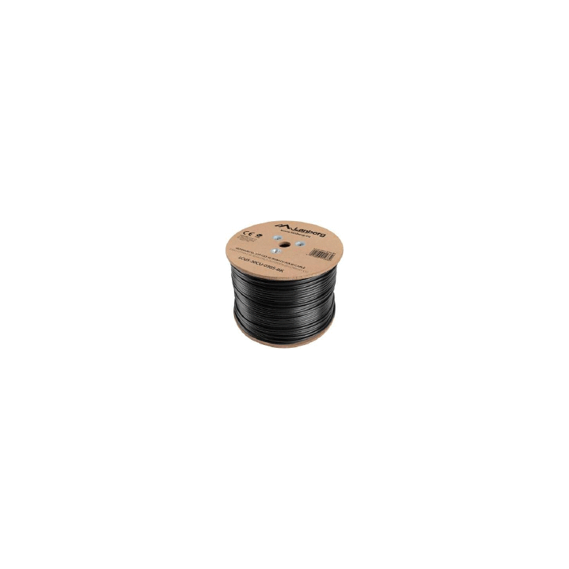 cavo di rete in matassa lanberg utp cat.5e 305m 100 cu [lcu5-30cu-0305-bk]