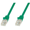 Cavo di rete techly patch in cca cat.5e verde utp 1,5m