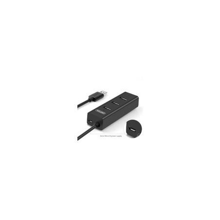 hub usb unitek 4x usb 3.0. y-3089 nero [y-3089]