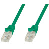 Cavo di rete techly patch in cca cat.5e verde utp 20m