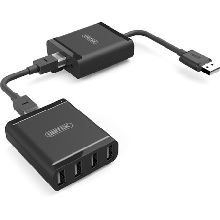 adattatore unitek usb extension over ip 4xusb [y-2516]