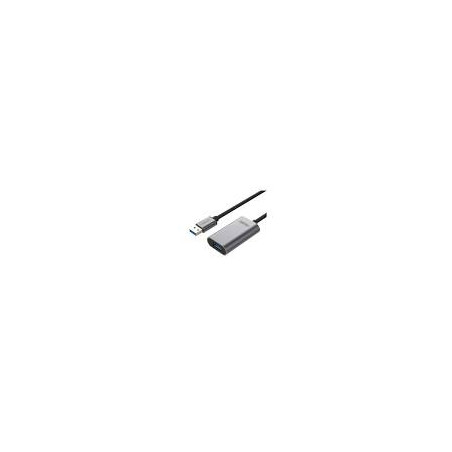 cavo unitek usb 3.0 active extension 5m, alu. [y-3004]