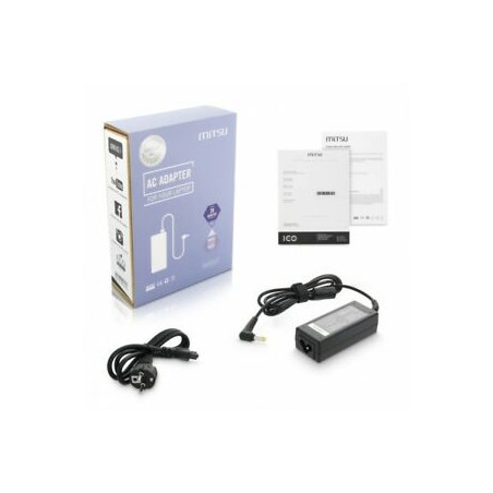 alimentatore notebook mitsu per acer 19v 2.37a nero [azmitnzzas19237]