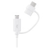 cavo samsung combo usb type-a - type-c & microusb,