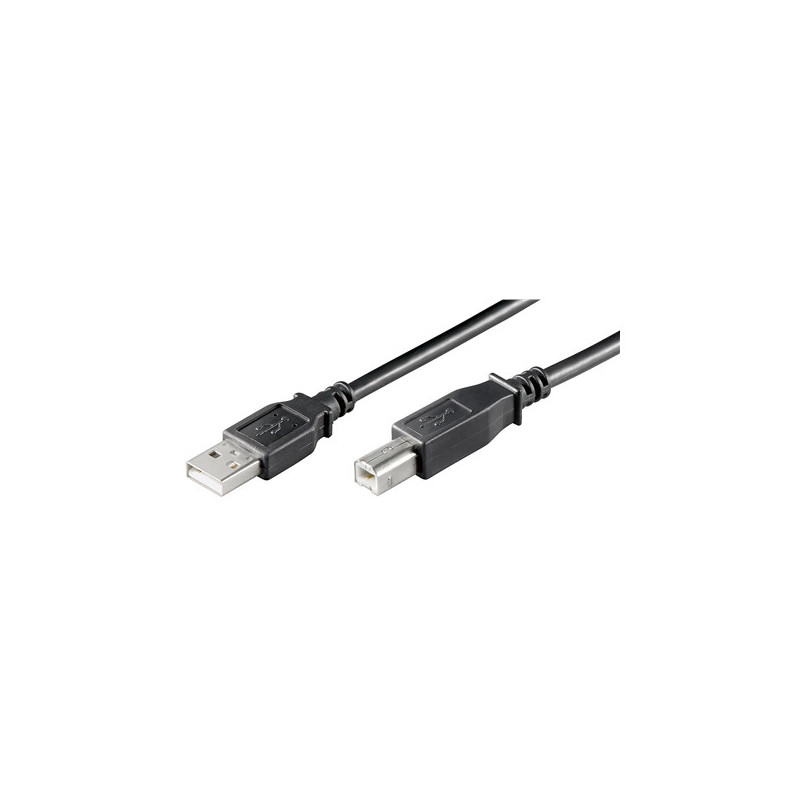 cavo lanberg usb 2.0 am-af 3m nero [aklagku00000027]
