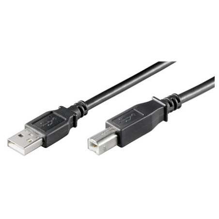 cavo lanberg usb 2.0 am-af 3m nero [aklagku00000027]
