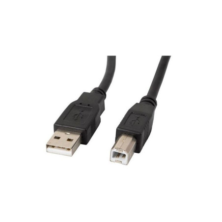 cavo lanberg usb-a(m)-usb-b(m) 1m ca-usba-11cc-0010-bk