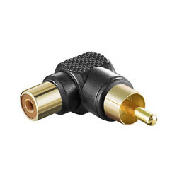 adattatore goobay a 194 b, rca, rca, maschio/femmina [11685]