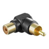adattatore goobay a 194 b, rca, rca, maschio/femmina [11685]