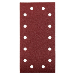 foglio abrasivo kwb di corindone autoadesivi 115x230mm grana 40 5pz