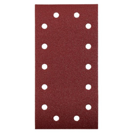 foglio abrasivo kwb di corindone autoadesivi 115x230mm grana 40 5pz