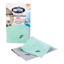 set panni pulizia arix brillasciuga slim 2pz 29x29cm [28662]