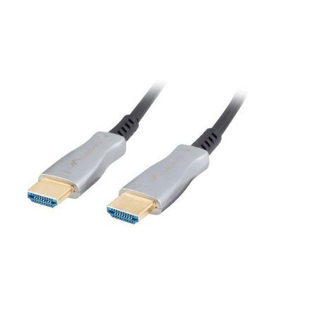 cavo lanberg hdmi m/m v2.0 ca-hdmi 30m argento nero [aklagvh00000057]