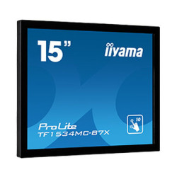 monitor touch led 15" liyama prolite tf1534mc-b7x xga 1024x768p/8ms/classe