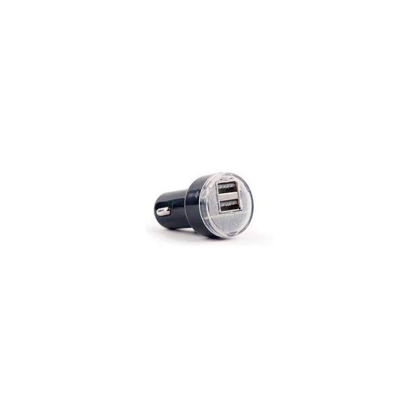 alimentatore da auto gembird eg-u2c2a-car-02 presa accendisigari