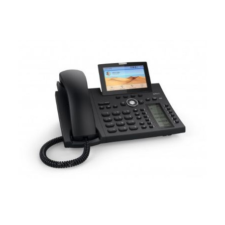 telefono snom d385n elefono ip aziendale nero [00004600]