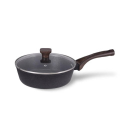 padella maestro con coperchio 24cm granito [mr-1216-24]