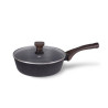 padella maestro con coperchio 24cm granito [mr-1216-24]