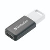 pendrive 128gb verbatim databar usb 2.0 grigio [49456]