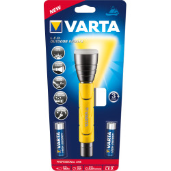 lampada portatile varta f20 290lm led nero/giallo [18628101421]