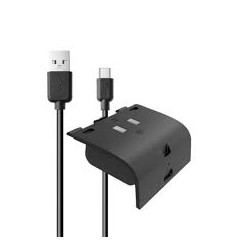 batteria controller xtreme videogames + cavo alimentazione (xone/xs)