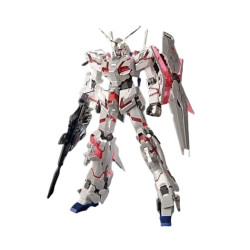 figurina bandai gundam 100 rx-0 unicorno distrutto 1/144 bianco