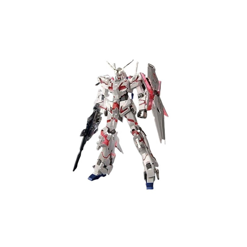 figurina bandai gundam 100 rx-0 unicorno distrutto 1/144 bianco