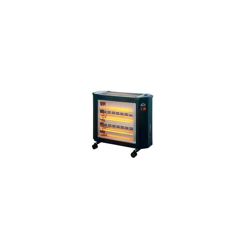 stufa elettrica al quarzo dcg 2000watt 4 elementi [sa9624]