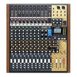 mixer audio tascam 16canali 20- 30000hz oro/nero [model 16]