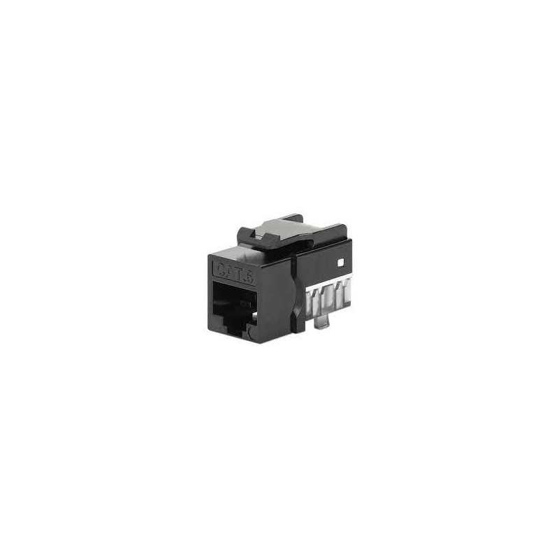frutto keystone intellinet slim cat.6 per cavo rigido con supporto