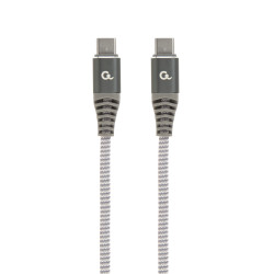 cavo usb gembird premium usb-c 2.0 60w 1.5m grigio [akgemku00000061]