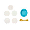 set per alimentazione della bambola zapf creation baby born feeding