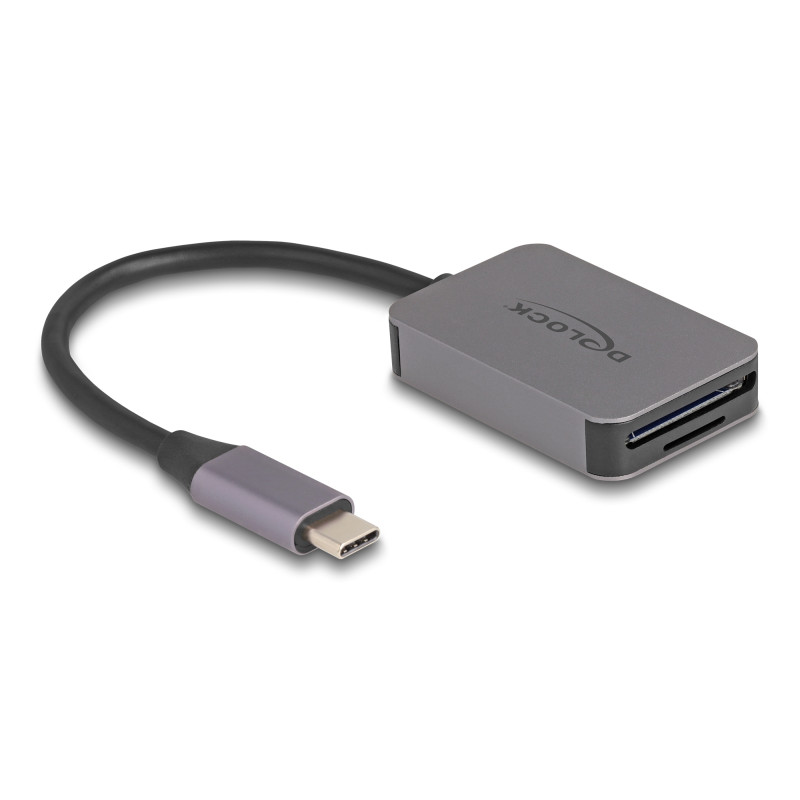 card reader delock 91009 usb tipo c per schede di memoria sd/micro