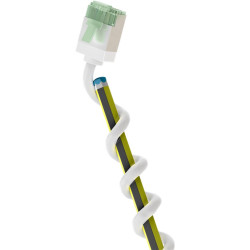 cavo patch goobay cat.8.1 ultraflessibile sottile u/ftp 5m bianco