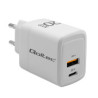 alimentatore da rete qoltec 51823 gan 20w 5v-20v/1.5a-3a/1xusb