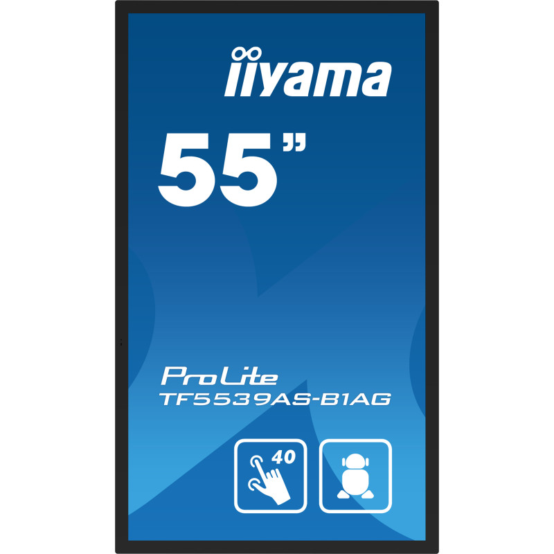 monitor digital signage led 55'' iiyama tf5539as-b1ag