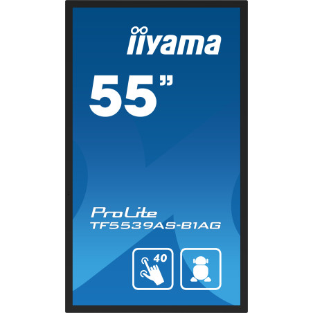 monitor digital signage led 55'' iiyama tf5539as-b1ag