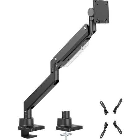 supporto monitor maclean mc-968 27kg doppio braccio nero [ajmclmmaclmc968]