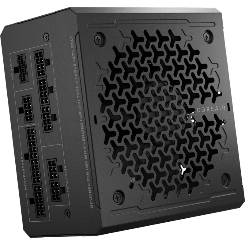 alimentatore 1000w corsair rm1000e pcie5.1 80+gold modulare atx3.