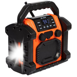 radio blow ra14 portatile am/fm bluetooth 20w nero/arancione [ubblorp00077552]