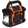 radio blow ra14 portatile am/fm bluetooth 20w nero/arancione [ubblorp00077552]
