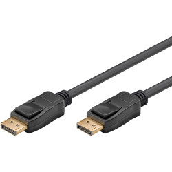 cavo goobay 74778 displayport 1.4 2m nero [74778]