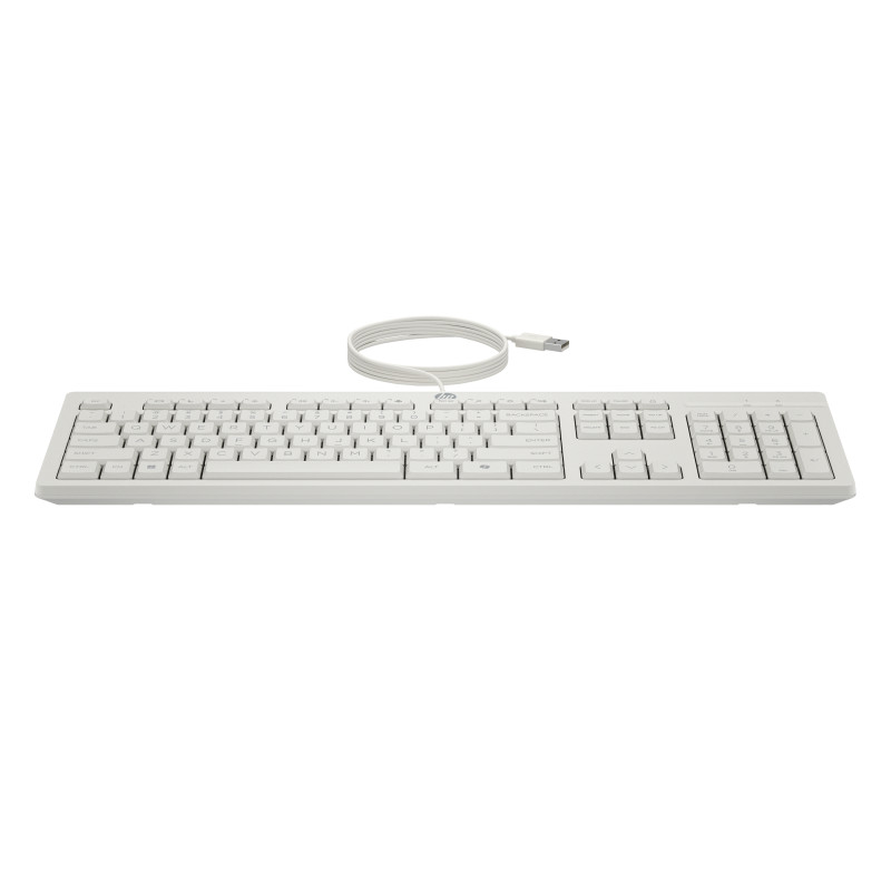 kit mouse e tastiera hp 225 g2 ambidestro cablato ottico 1200dpi