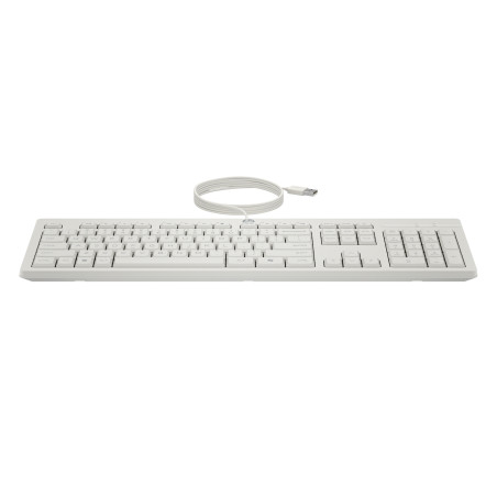 kit mouse e tastiera hp 225 g2 ambidestro cablato ottico 1200dpi