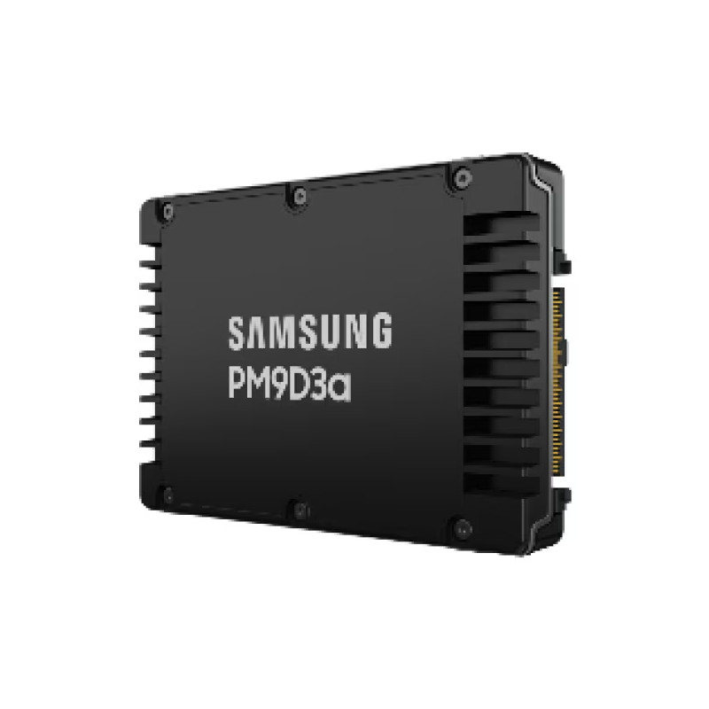ssd 960gb samsung pm9d3a 2.5'' pcie 5.0 12000 mbps nero [mzwl6960hfja-00aw7]