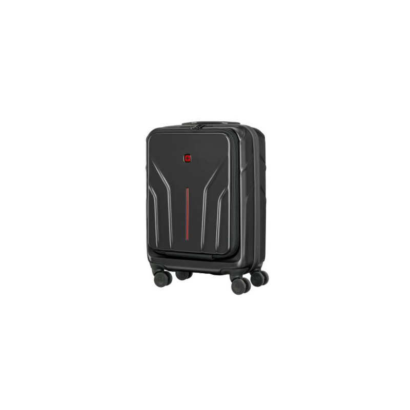 valigia da viaggio wenger hardside carry-on amplix nero [653323]