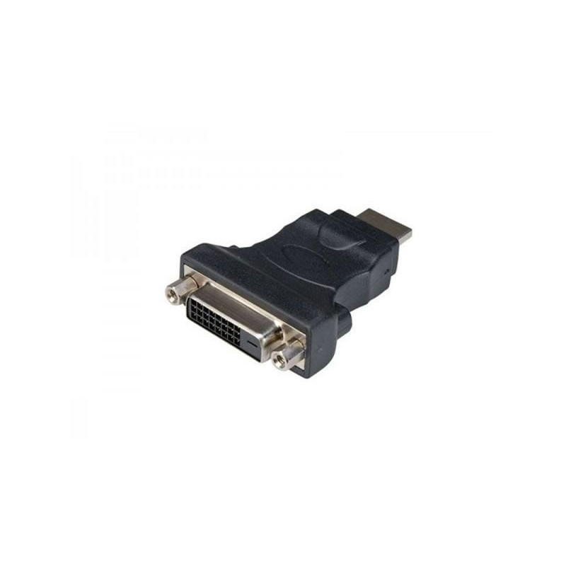 Adattatore hdmi adj /dvi m/f no cavo nero