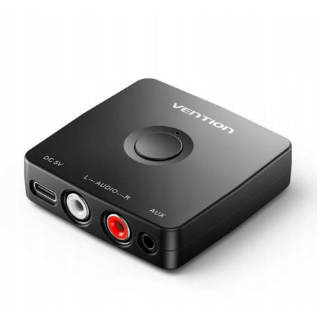 ricevitore audio vention bluetooth 5.1 nero [najb0]