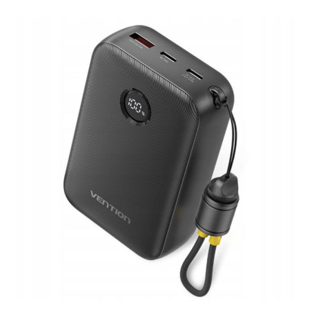 batteria portatile vention powerbank 20000mah nero [fkbb0-c]